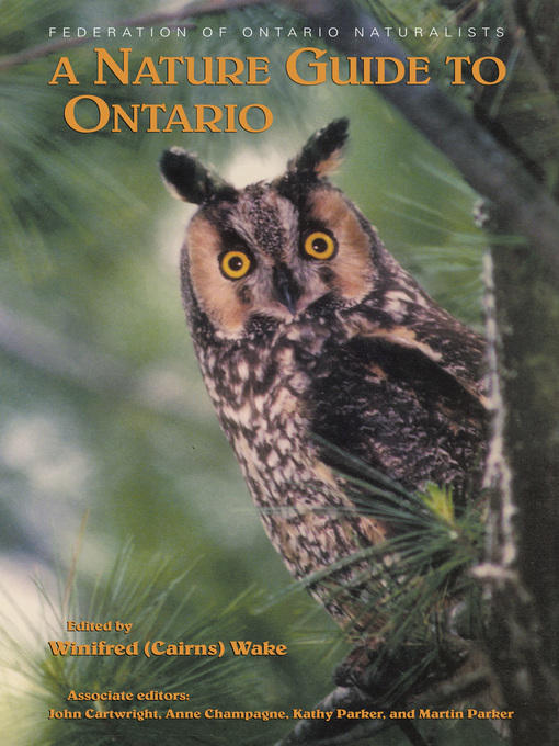 Title details for A Nature Guide to Ontario by Winifred Wake - Wait list